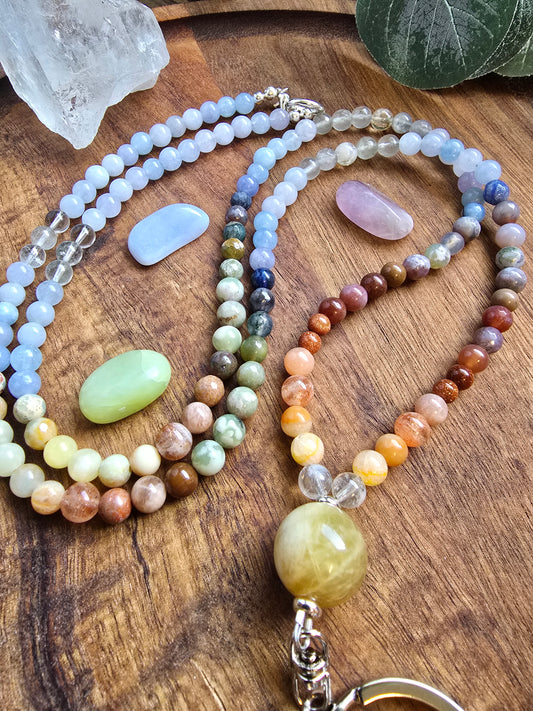 The Calming Cosmos Badge Lanyard Sacred Sol Design