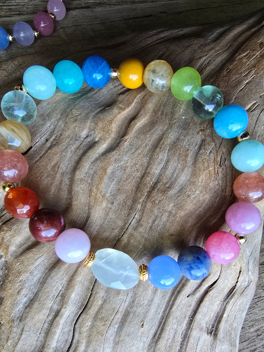 Kaleidoscope Confetti Stretch Bracelet My Store