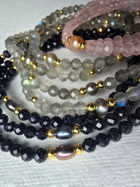 The Sol Pearl Stackable Bracelet My Store