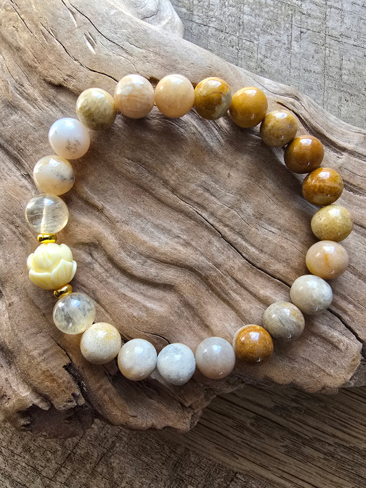 Citrine and Coral Bracelet My Store