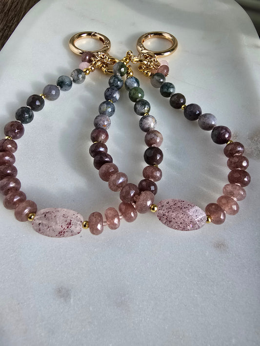 Strawberry Garden Wristlet My Store