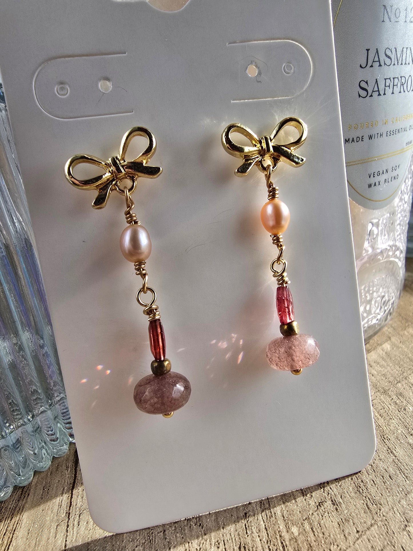Lepidolite Grace Earrings Sacred Sol Design
