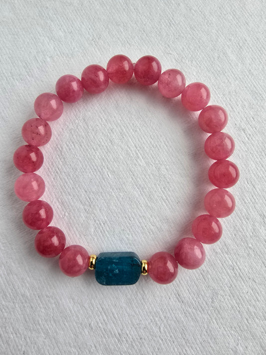 Pink Apatite Bracelet My Store