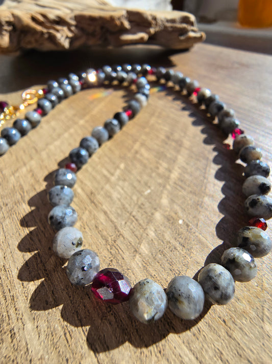 Midnight Embers Necklace Sacred Sol Design