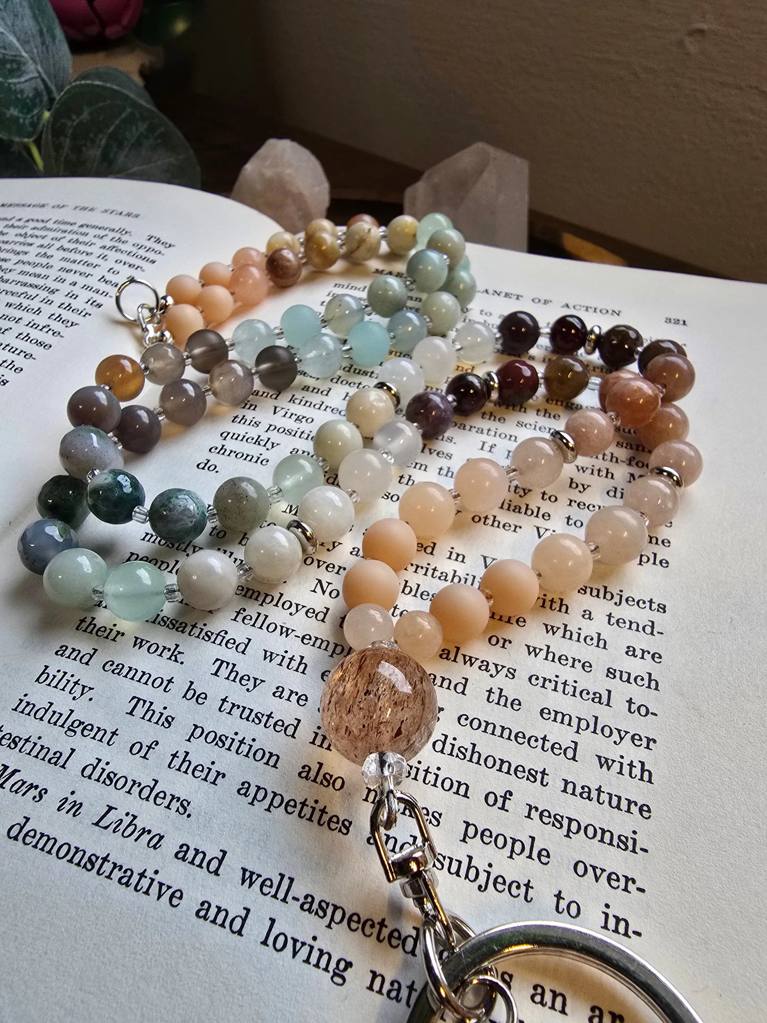 GEMSTONE-LANYARDS Sacred Sol Design