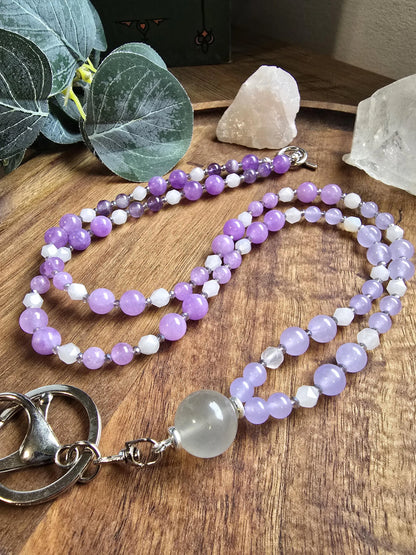 The Lavender Dream Lanyard Sacred Sol Design
