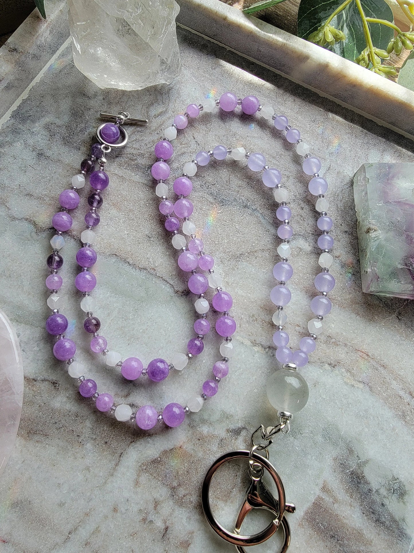 The Lavender Dream Lanyard Sacred Sol Design