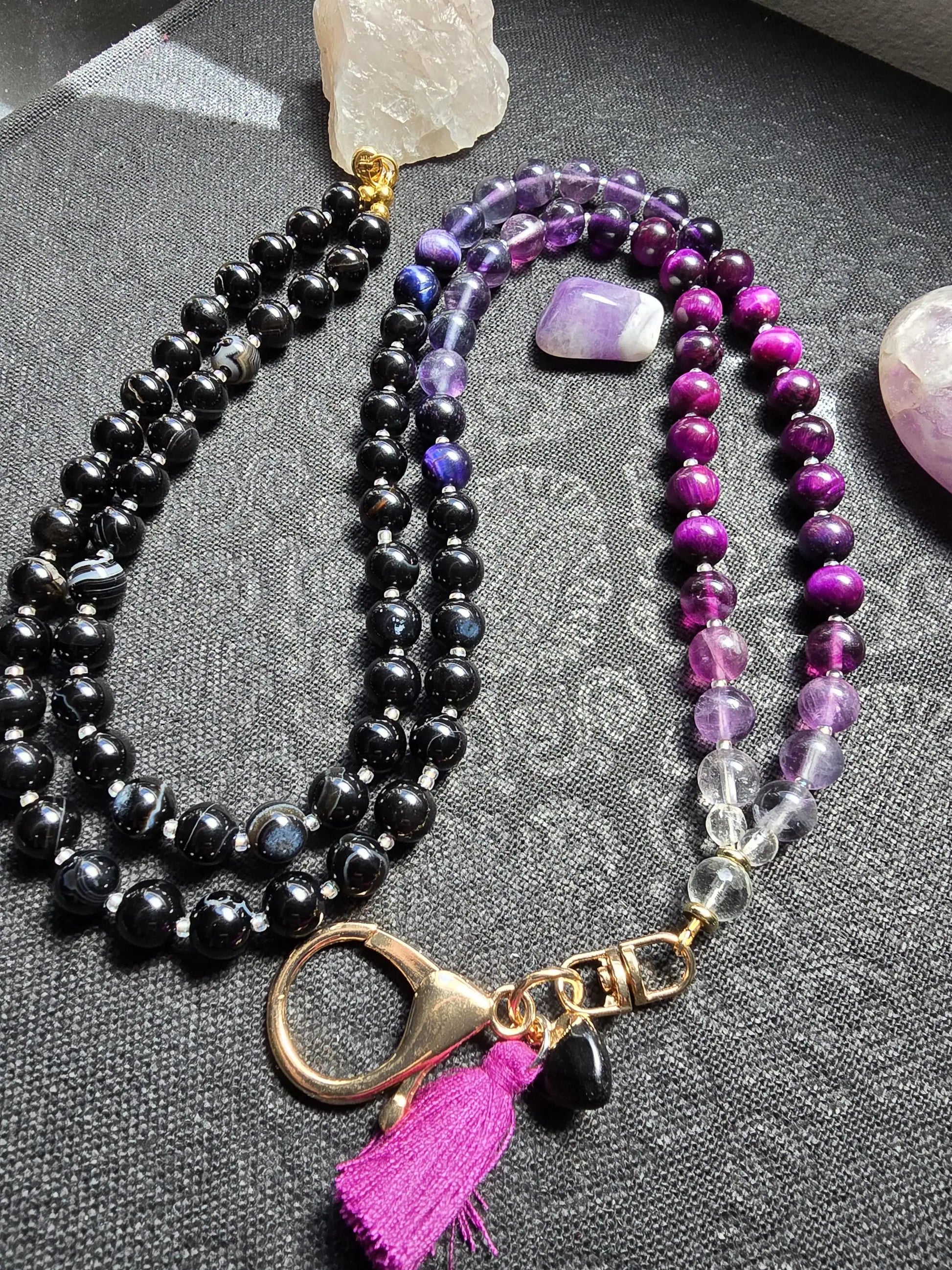 The Dark Nebula Lanyard Sacred Sol Design