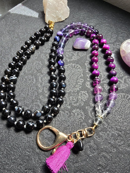 The Dark Nebula Lanyard Sacred Sol Design