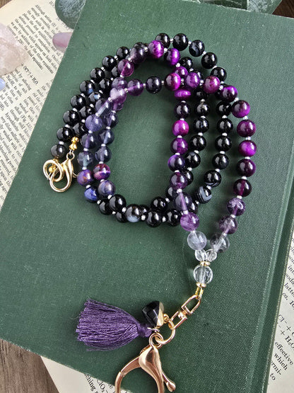 The Dark Nebula Lanyard Sacred Sol Design