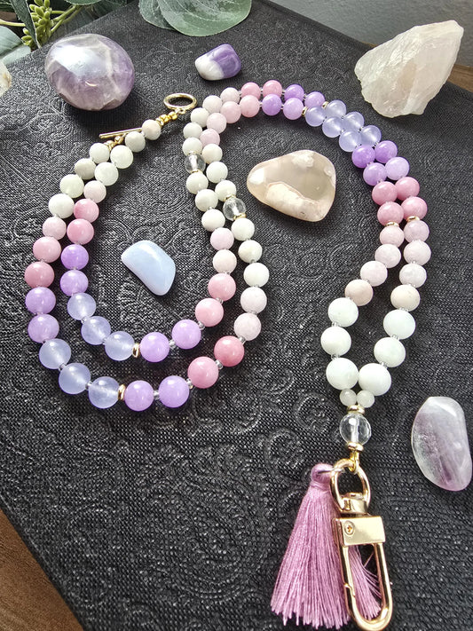 Lavender Fields Lanyard Sacred Sol Design