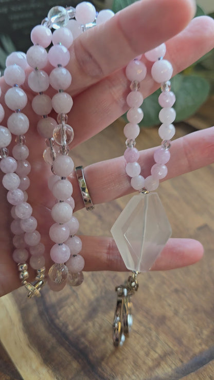 The Kindred Soul - Soft Purple Kunzite Lanyard