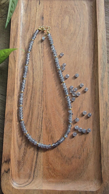 Grey Jade Necklace