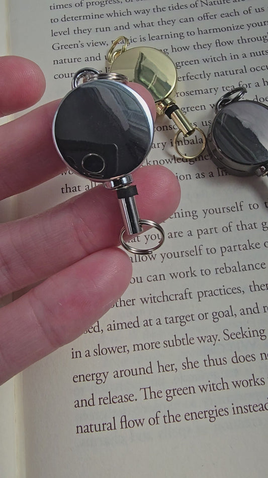 Mini Retractable Metal Badge Reel