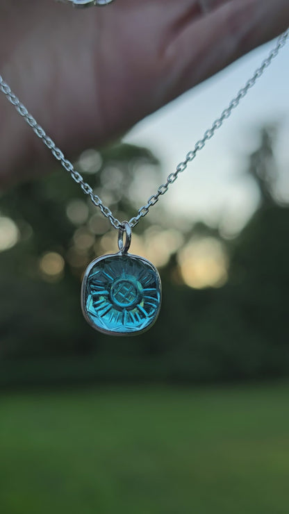 London Blue Topaz Necklace