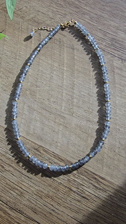 Grey Jade Necklace