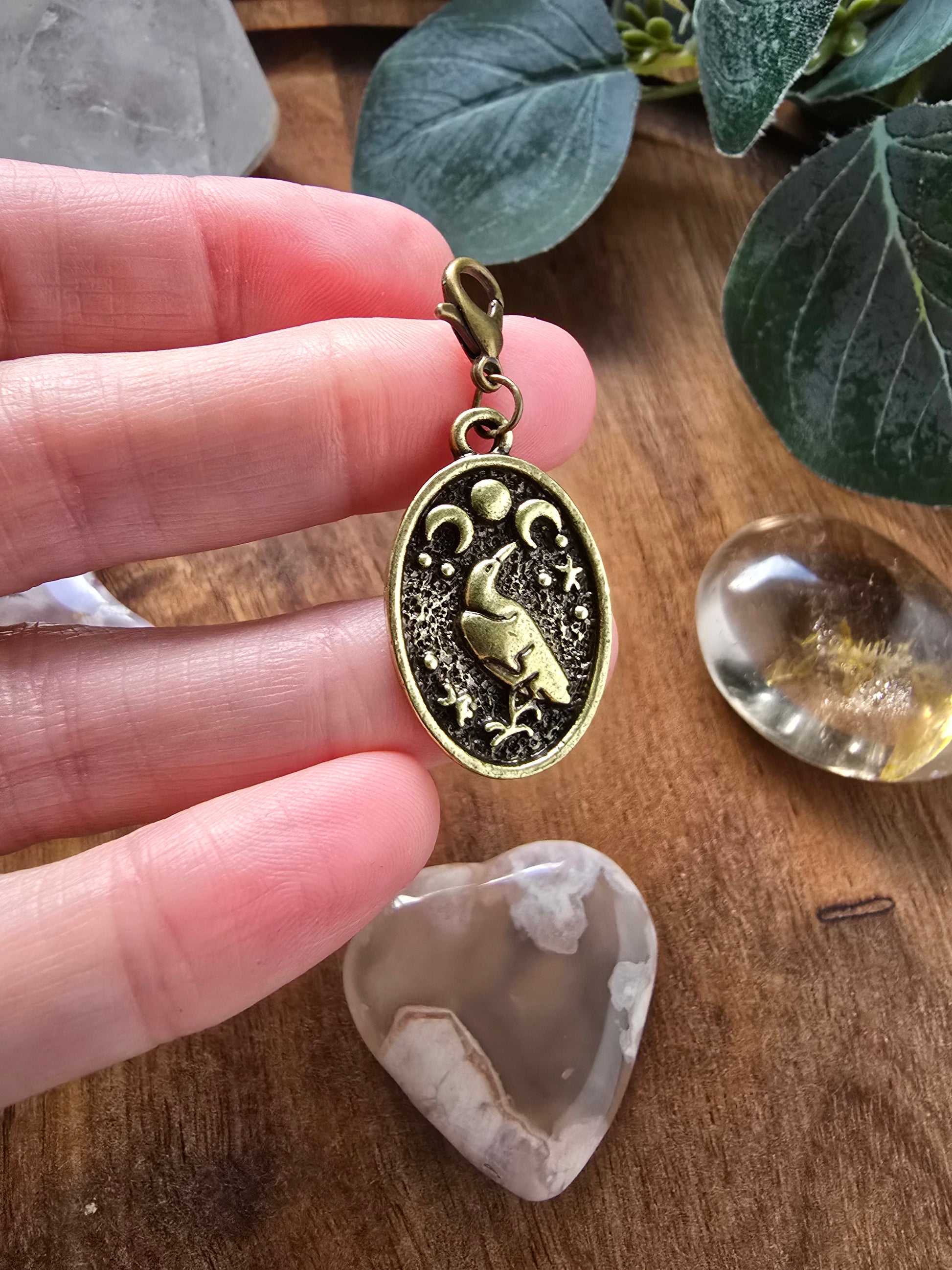 Raven Goddess Charm My Store