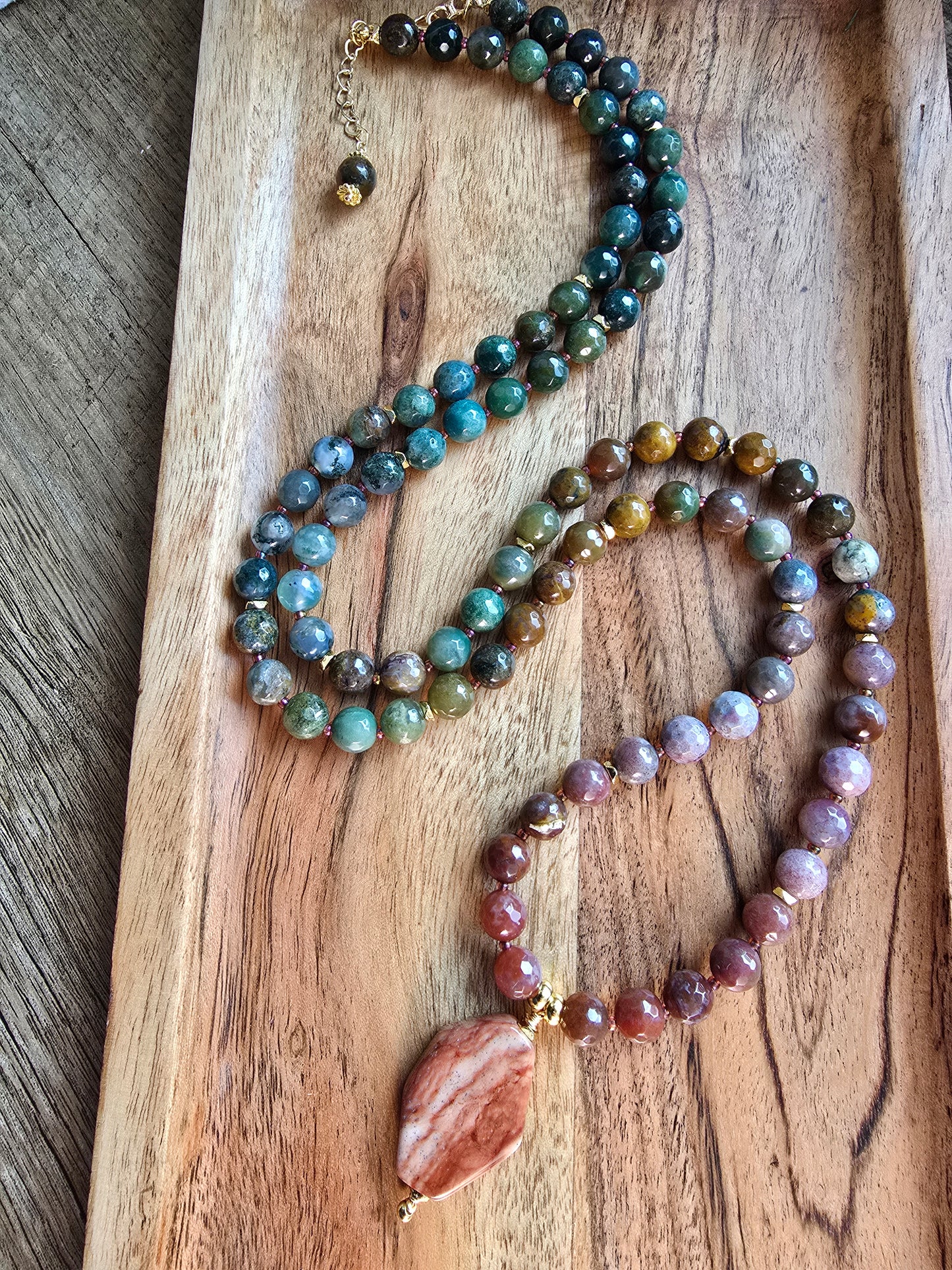 The Indian Summer Opera Necklace Sacred Sol Design