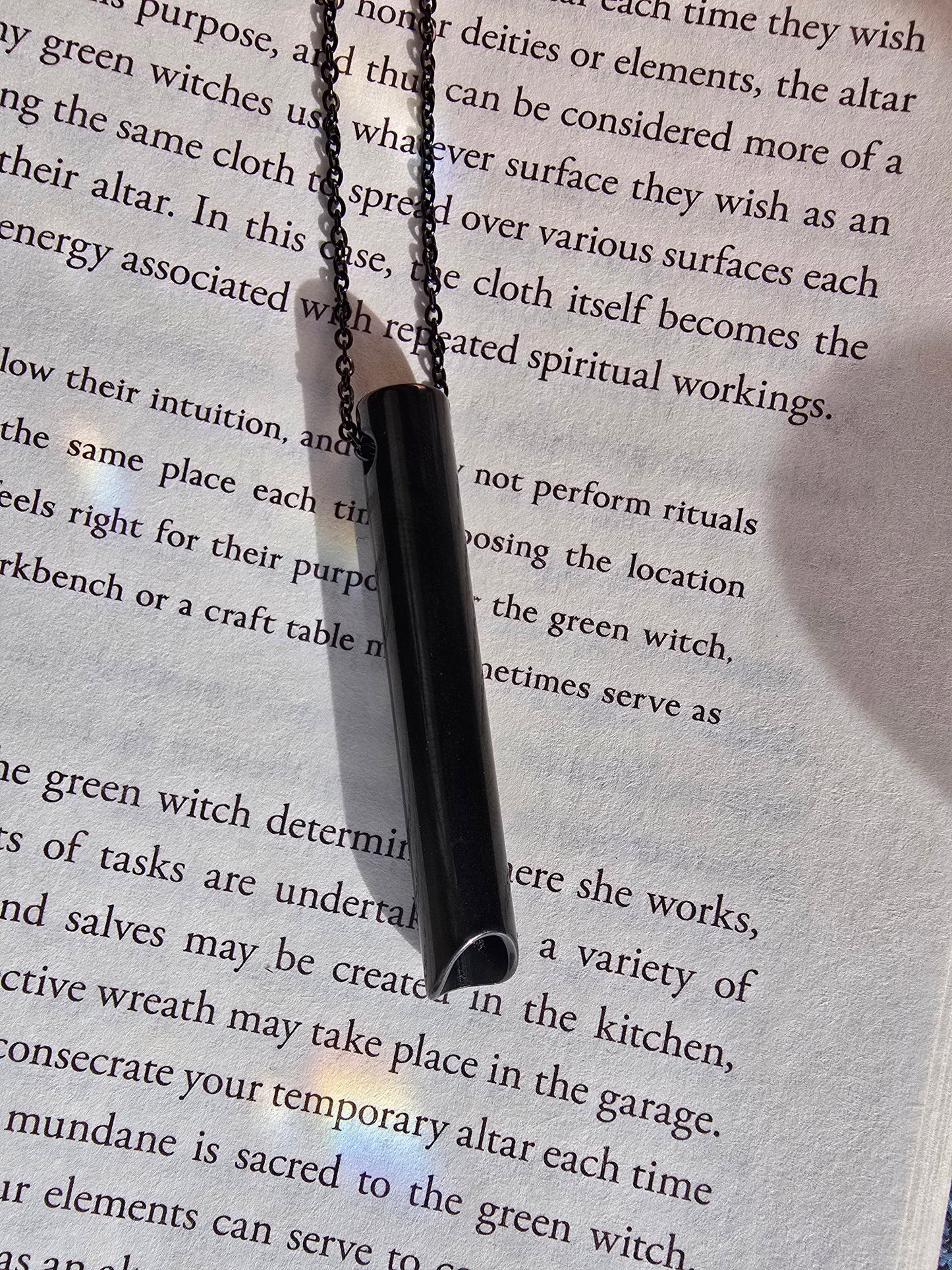 The Mindful Exhale Pendant (Fine Chain) Sacred Sol Design