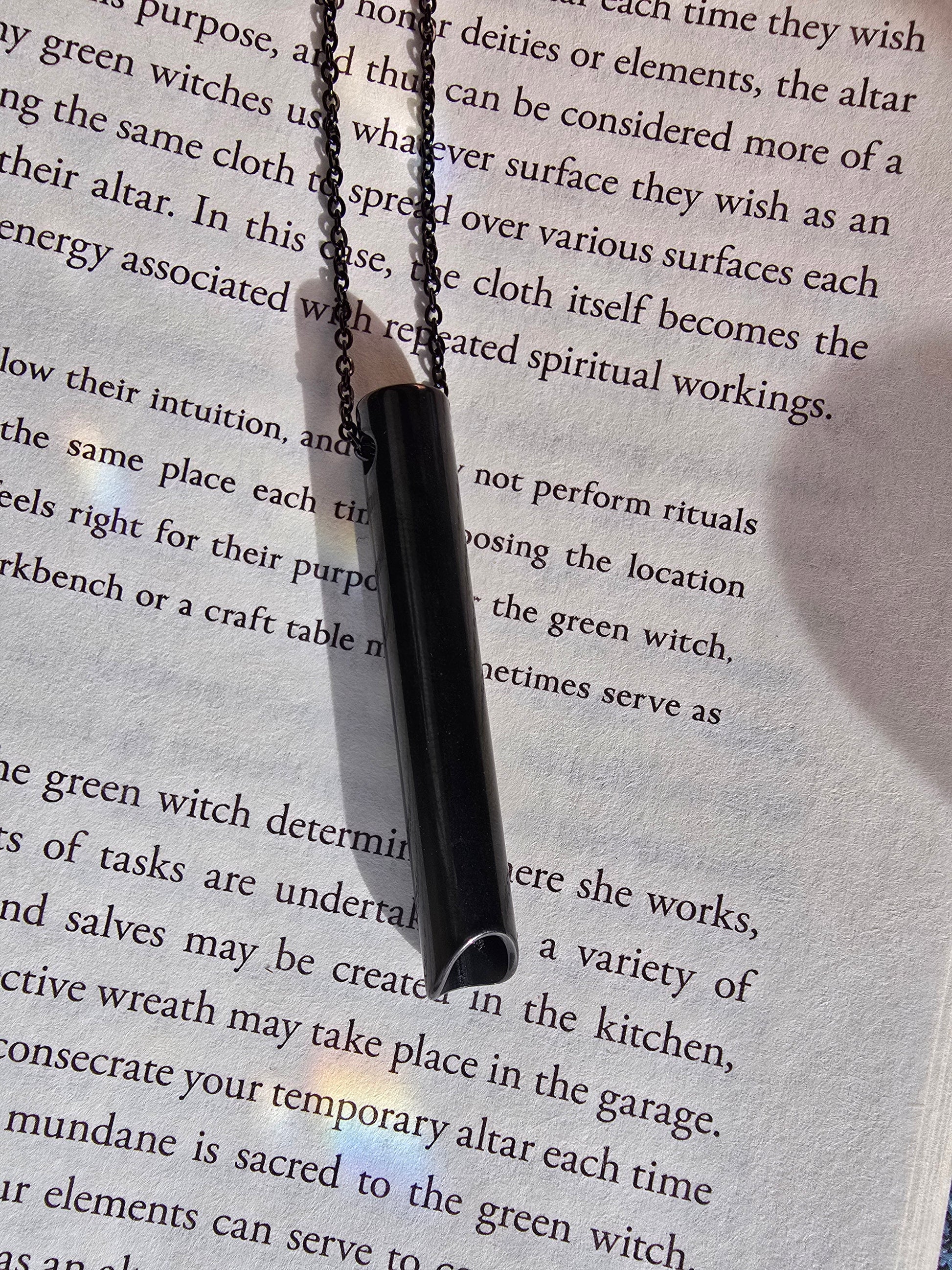 The Mindful Exhale Pendant (Fine Chain) Sacred Sol Design