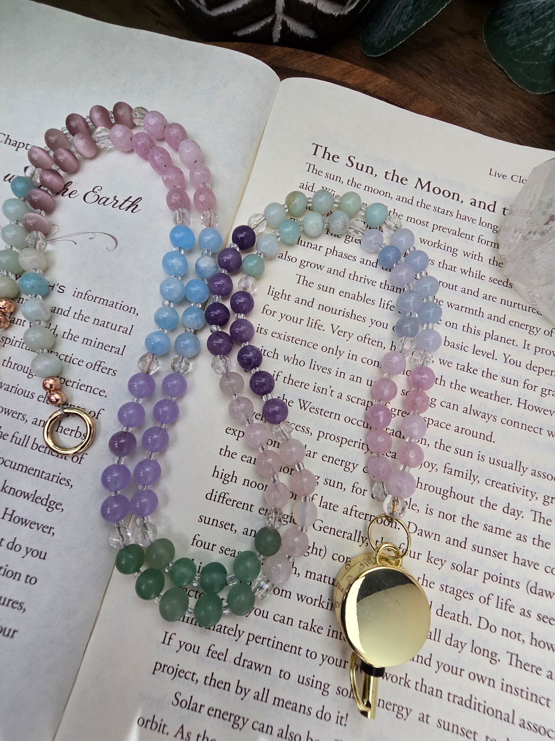 The Calming Cosmos Badge Lanyard Sacred Sol Design