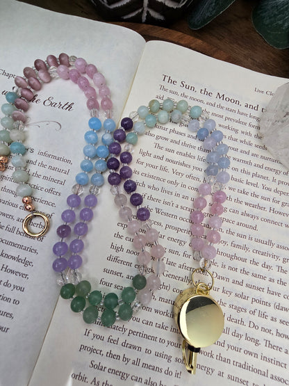 The Calming Cosmos Badge Lanyard Sacred Sol Design