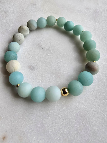 Matte Amazonite Bracelet My Store