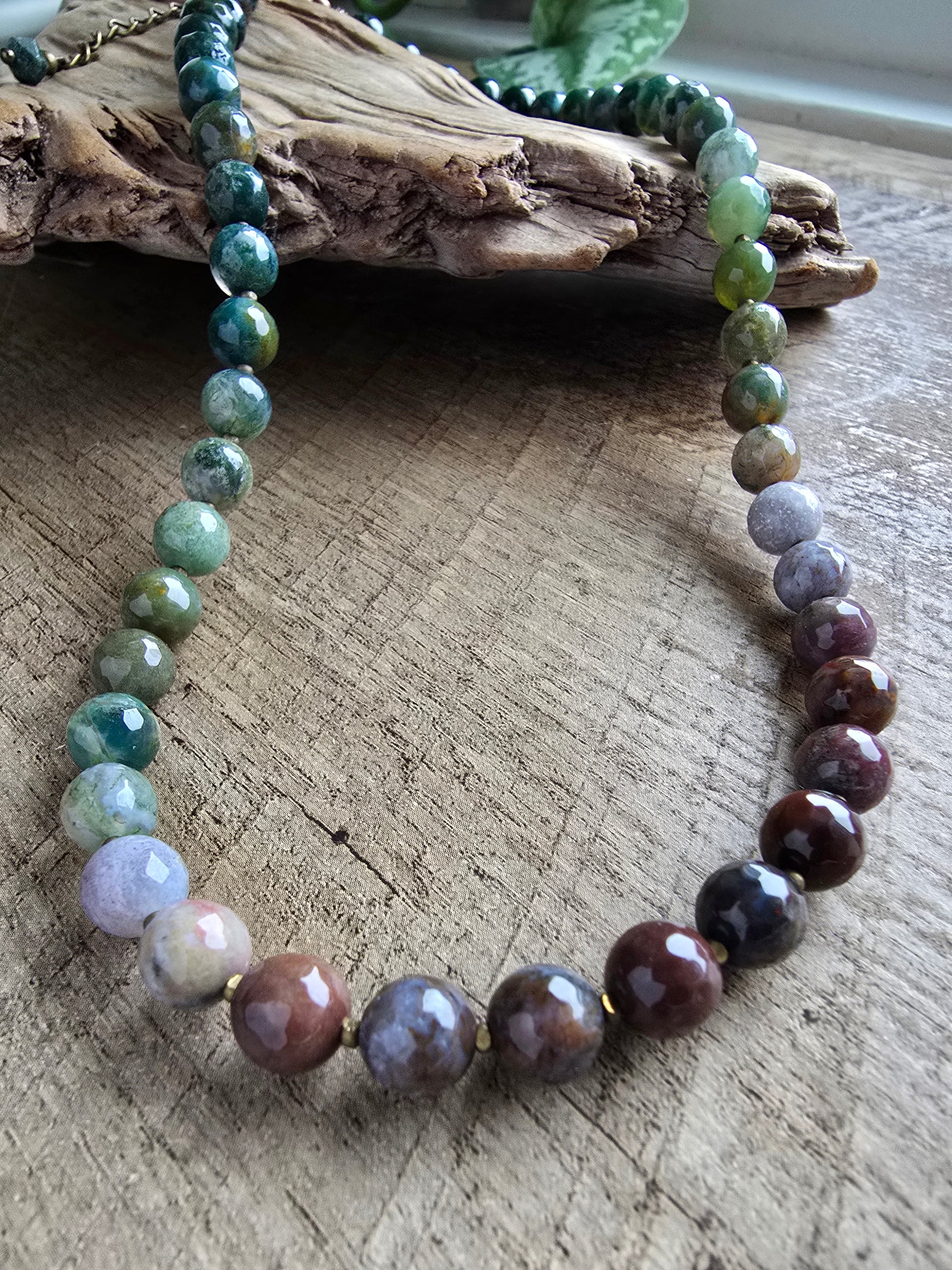 Moss & River Necklace Sacred Sol Design