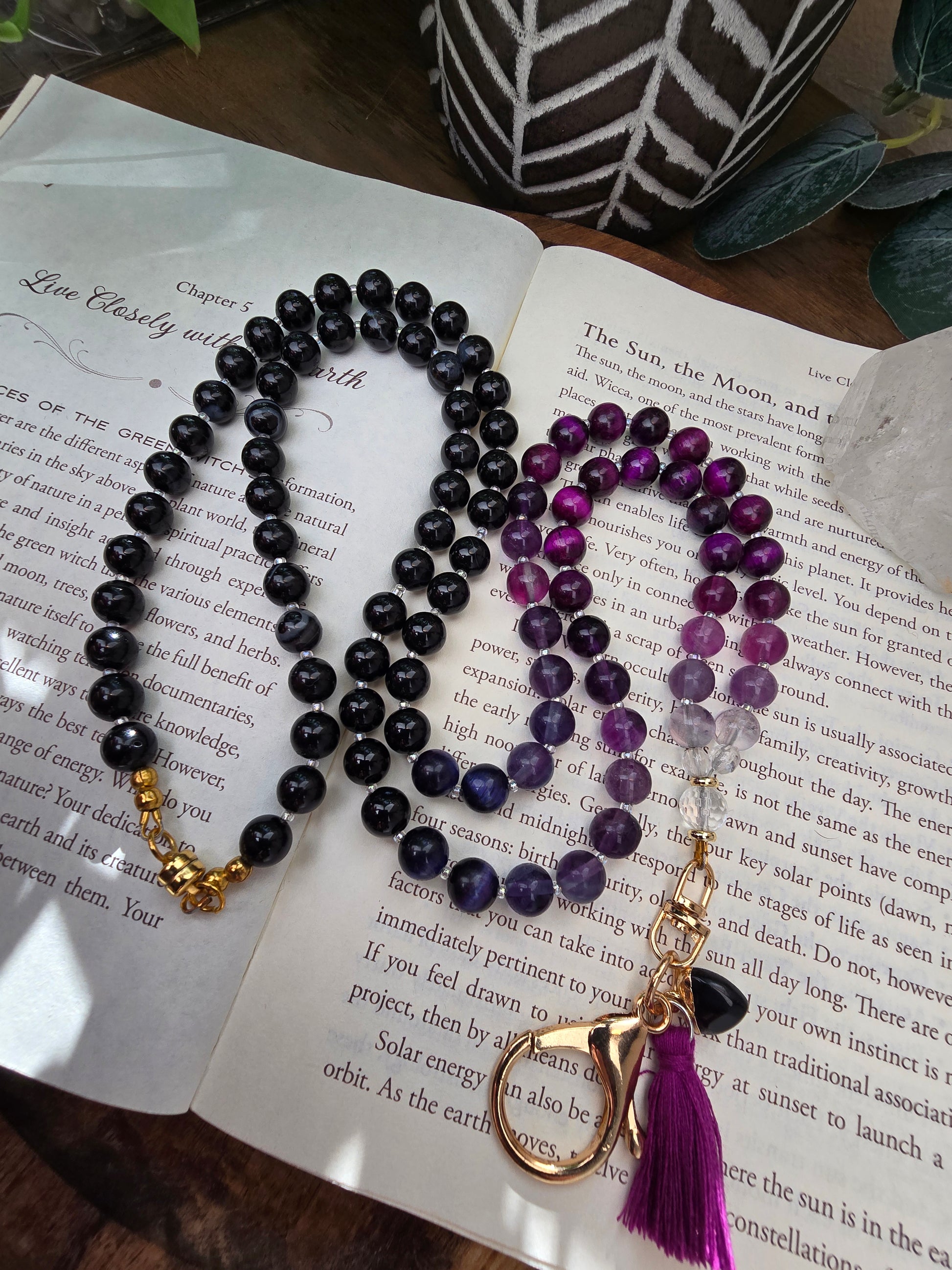 The Dark Nebula Lanyard Sacred Sol Design