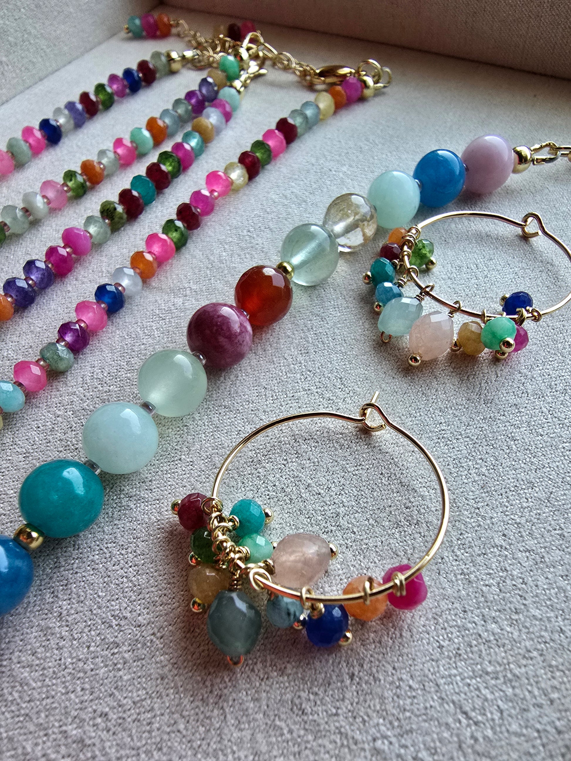 Kaleidoscope Confetti Earrings Sacred Sol Design