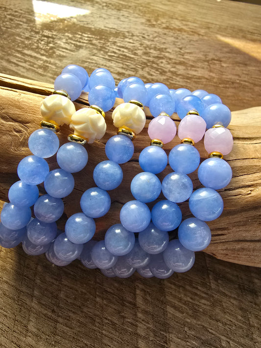 Chalcedony Sky Bracelets My Store