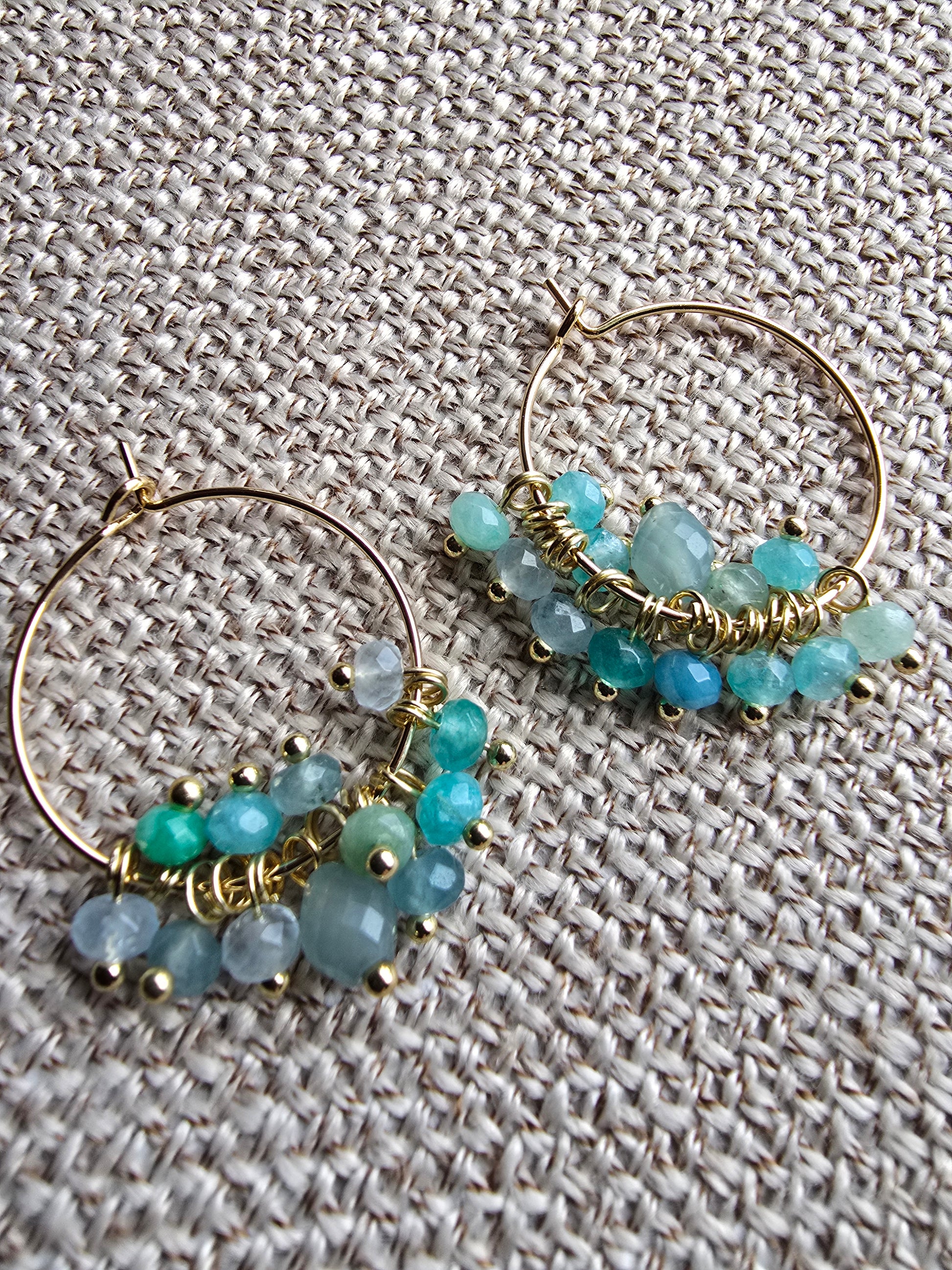 Kaleidoscope Tide Earrings Sacred Sol Design