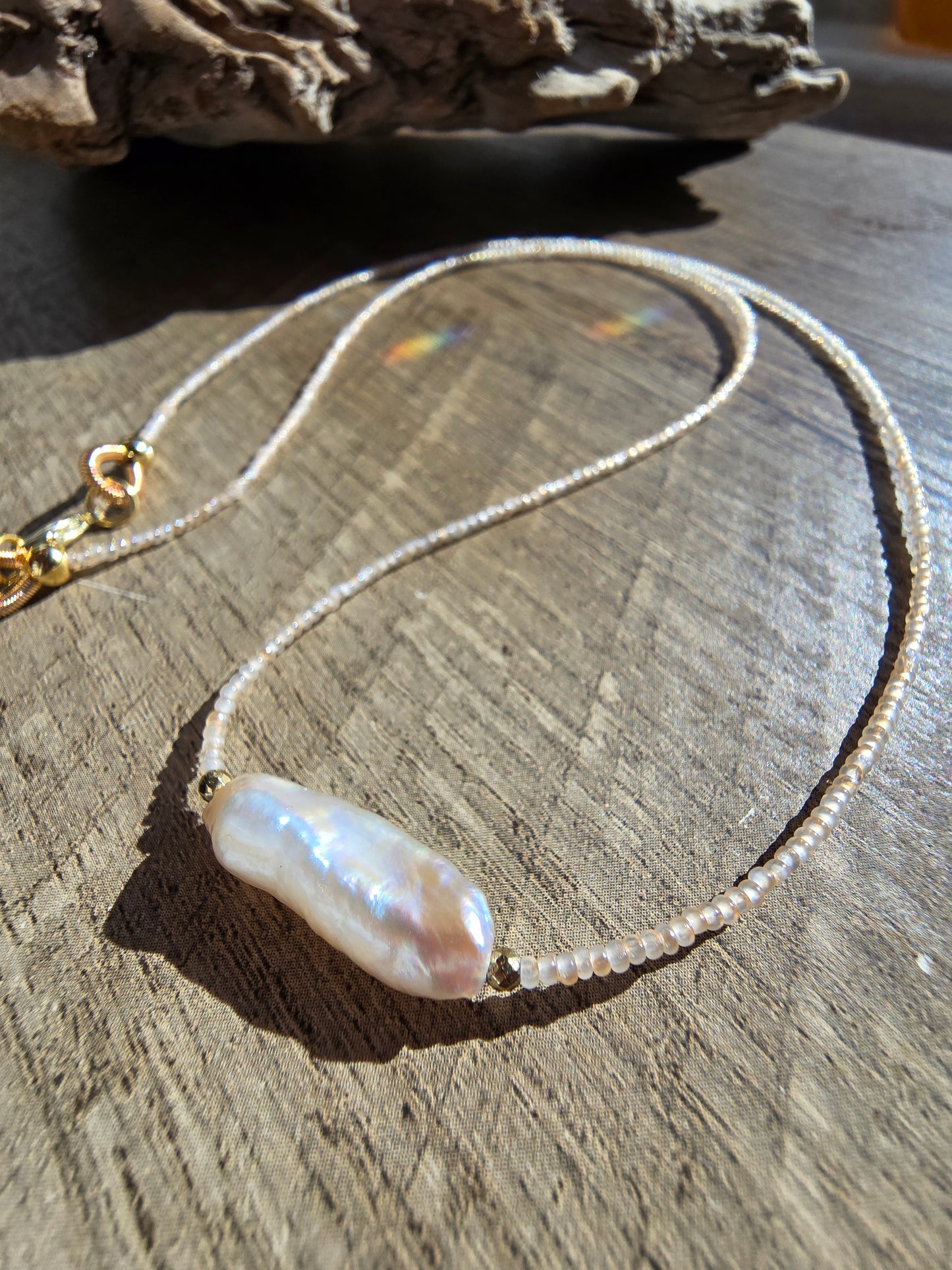 Golden Embers Necklace Sacred Sol Design