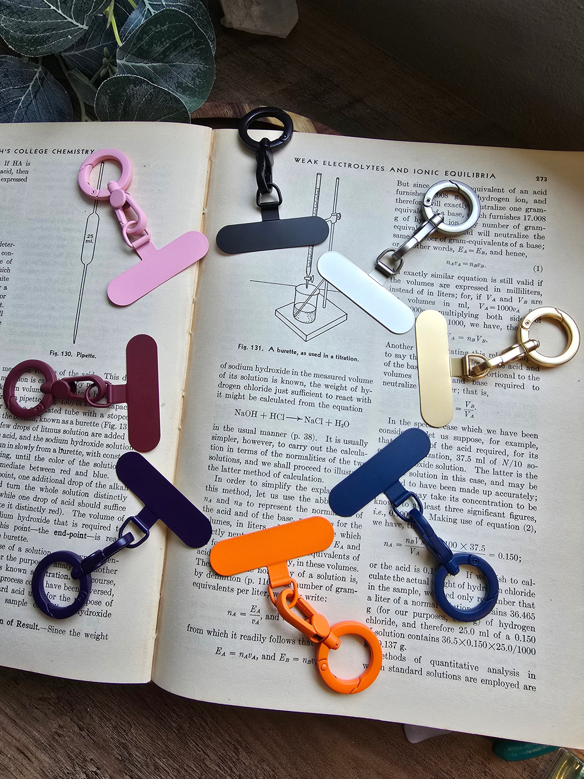 Universal Phone Tether Connector Gasket | Strong Metal Swivel Clasp Sacred Sol Design