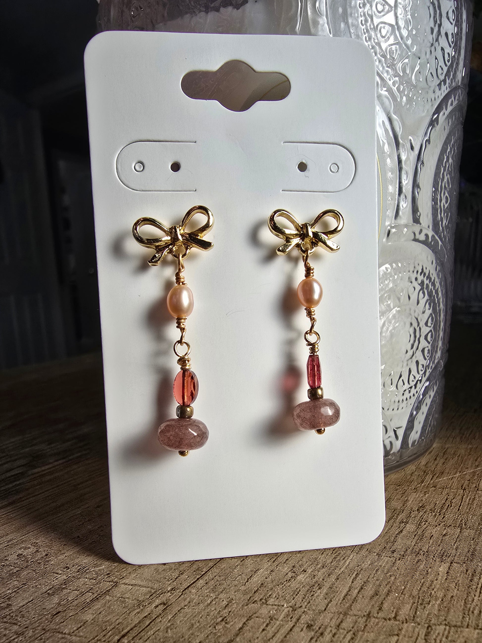Lepidolite Grace Earrings Sacred Sol Design