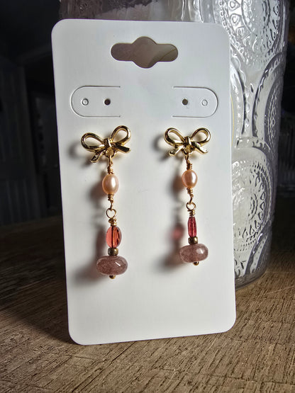 Lepidolite Grace Earrings Sacred Sol Design