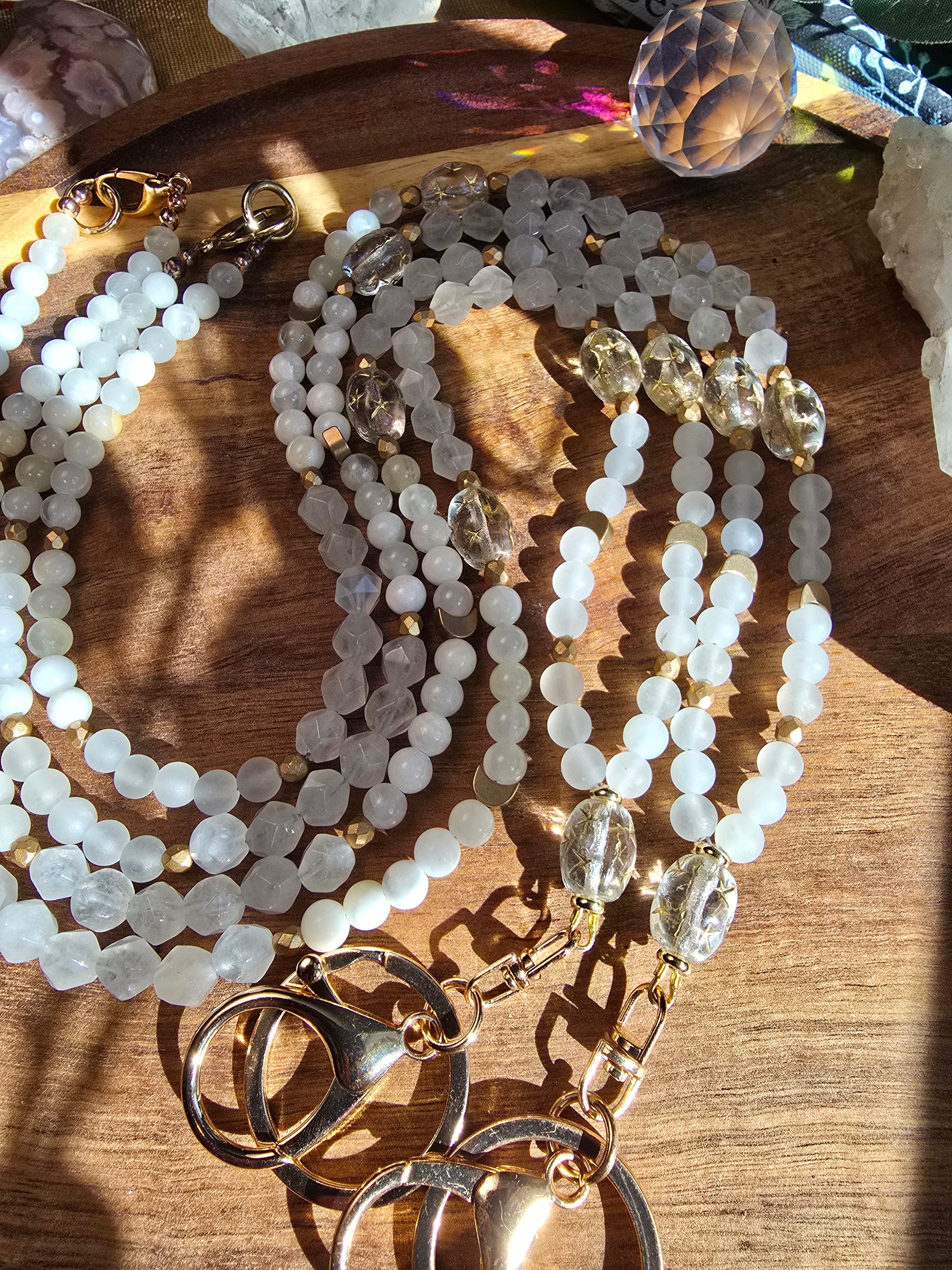 Lunar Radiance Lanyard Sacred Sol Design