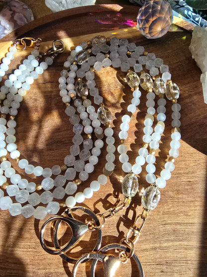 Lunar Radiance Lanyard Sacred Sol Design