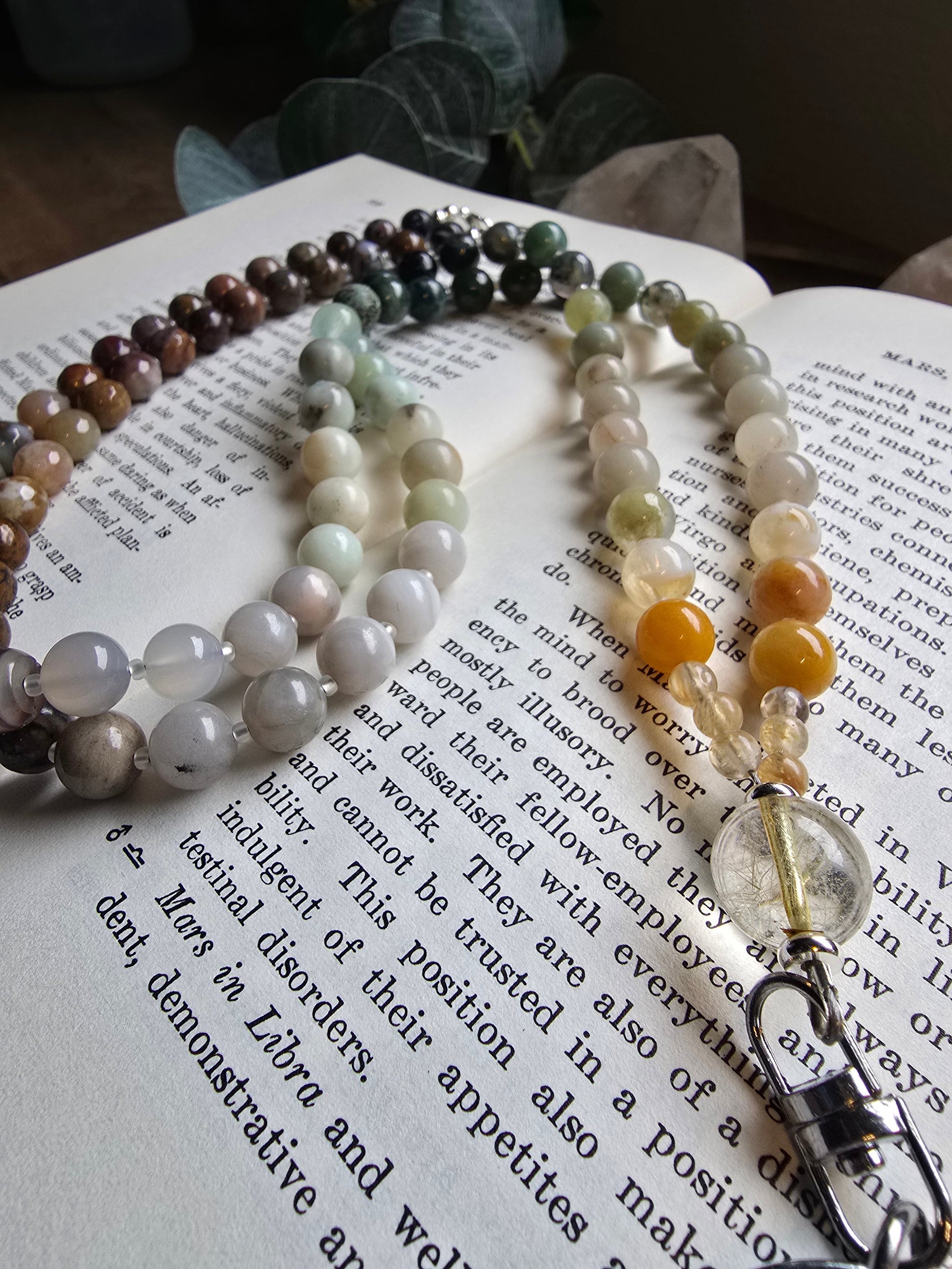 The Inner Balance Gemstone Lanyard Sacred Sol Design