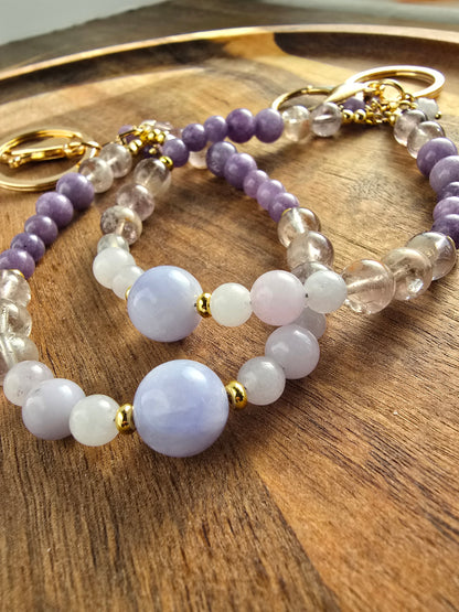 Lunar Lavender Wristlet