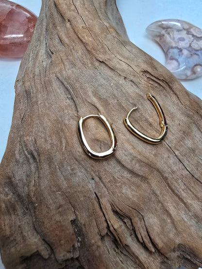 Modern Hoops (18 × 14 MM) Sacred Sol Design