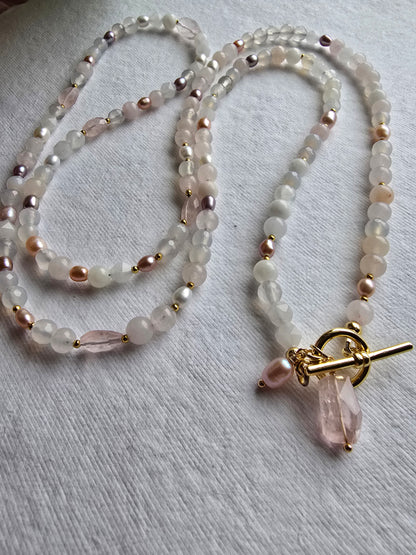 Keepsake Convertible Gemstone Necklace Sacred Sol Design