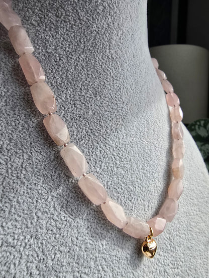 The Serene Heart Necklace Sacred Sol Design