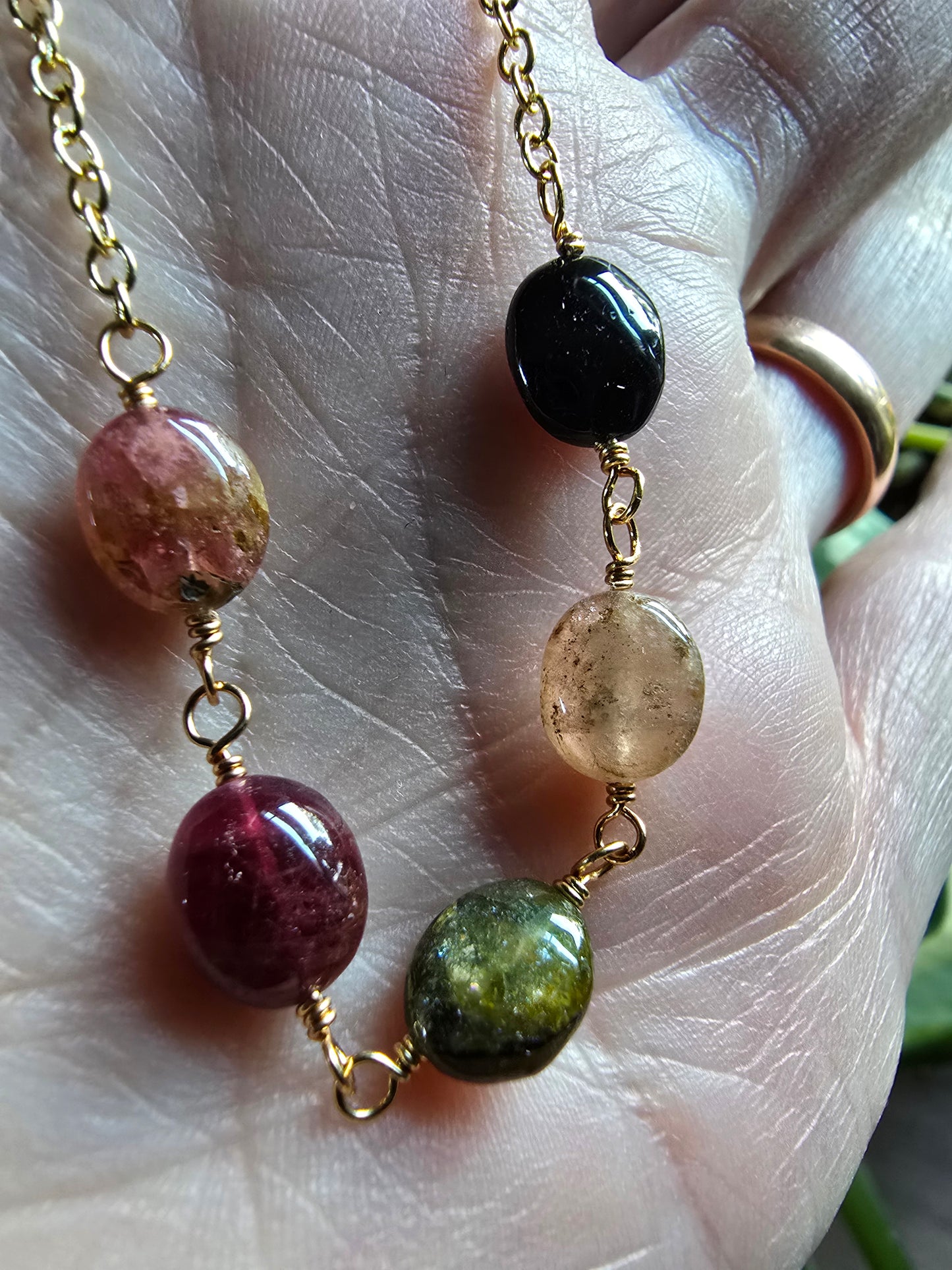 Tourmaline Meadow Necklace