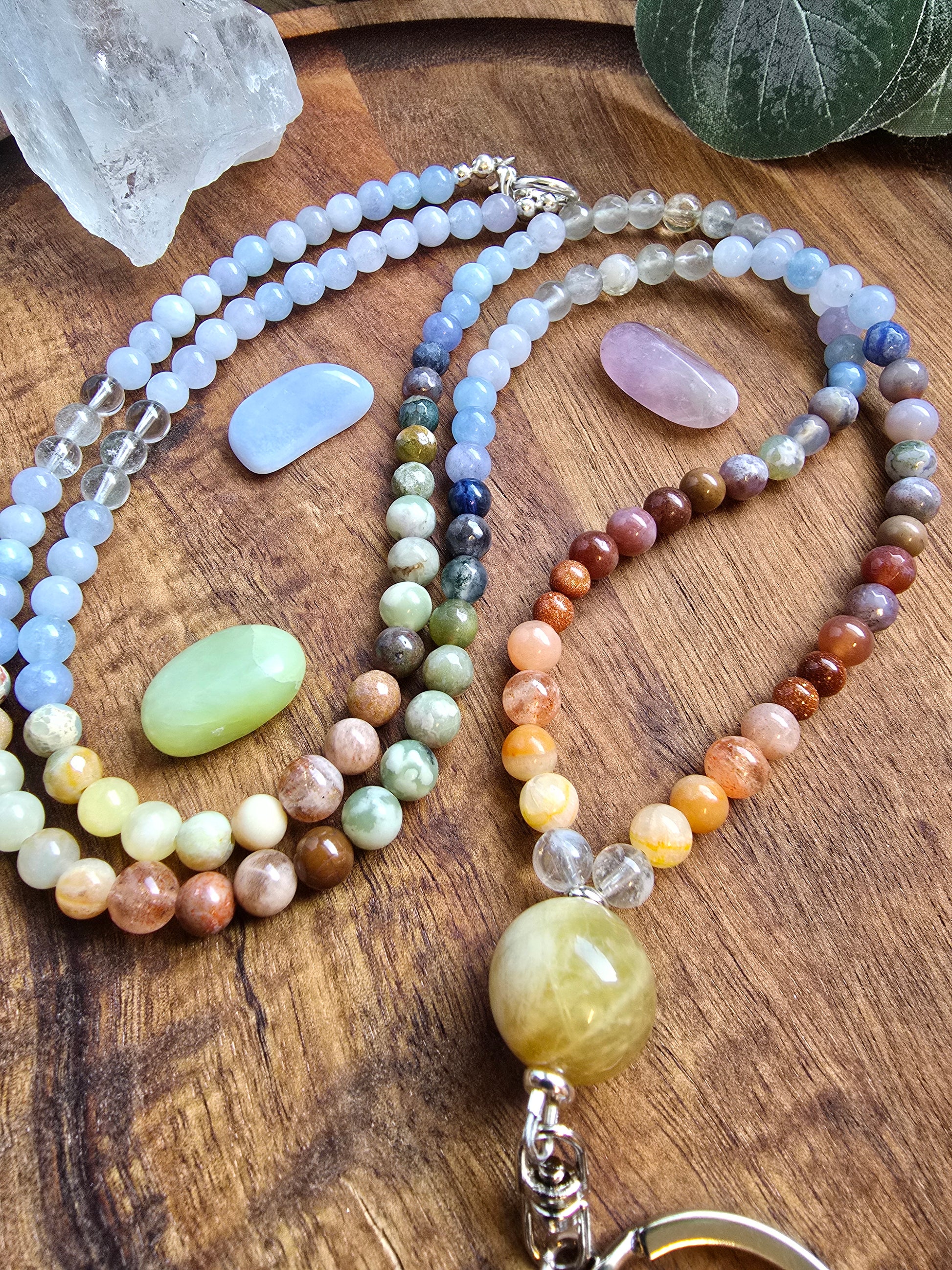 The Calming Cosmos Badge Lanyard Sacred Sol Design