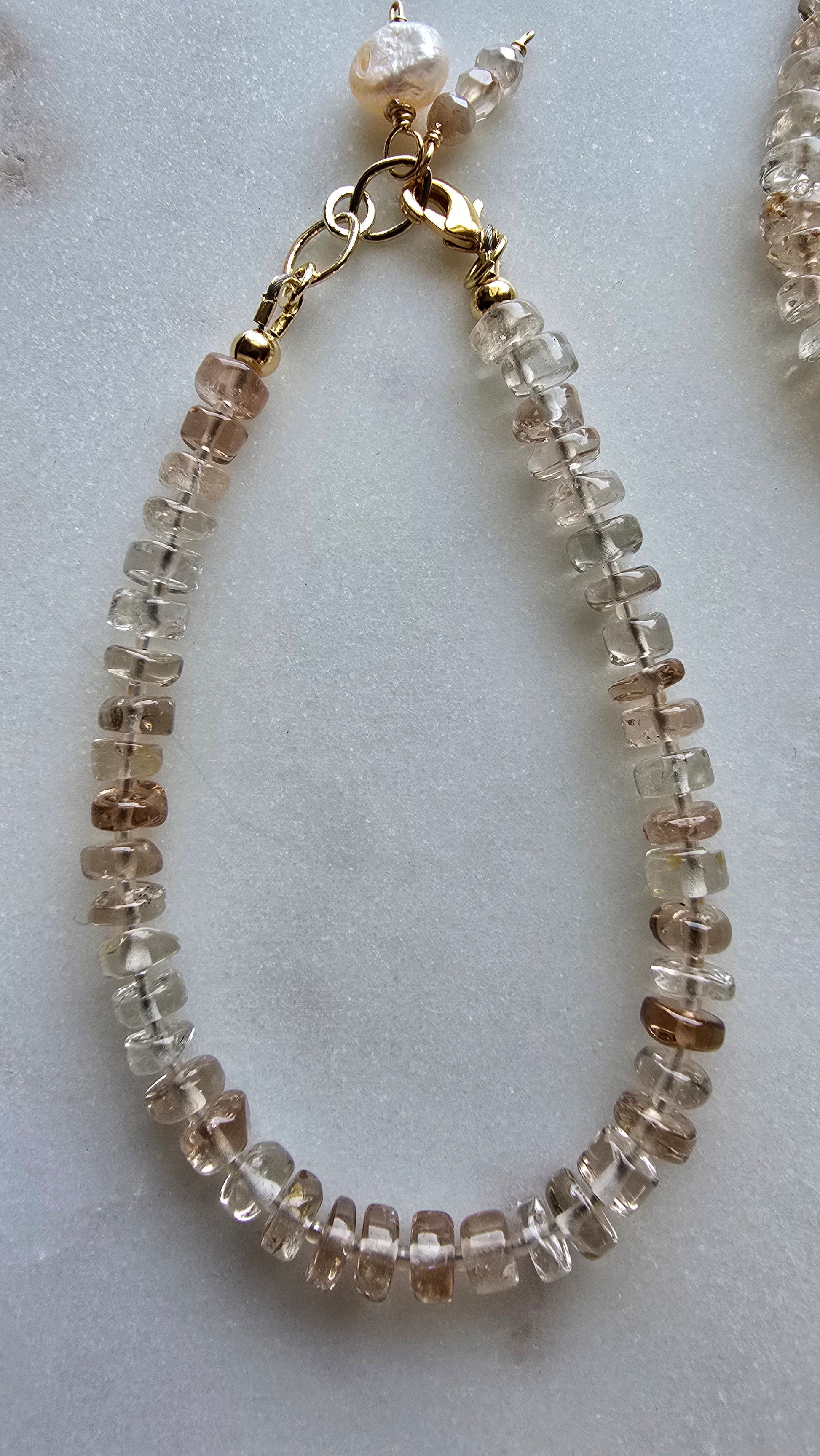 Luster Champagne Quartz Bracelet My Store
