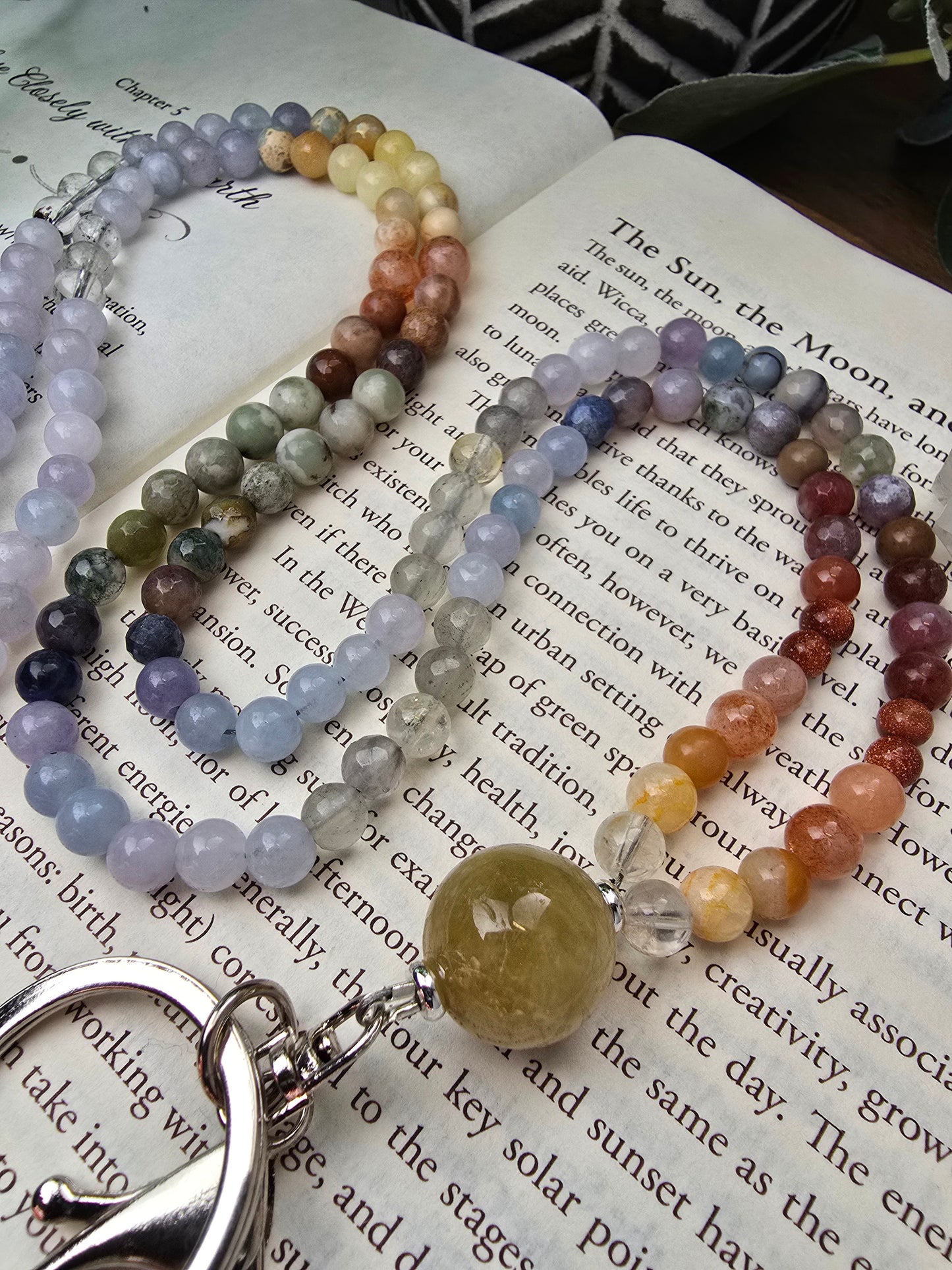 Twilight Sunset Gradient Lanyard Sacred Sol Design