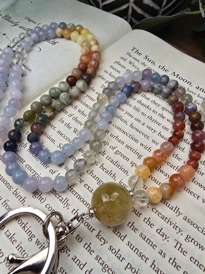 Twilight Sunset Gradient Lanyard Sacred Sol Design