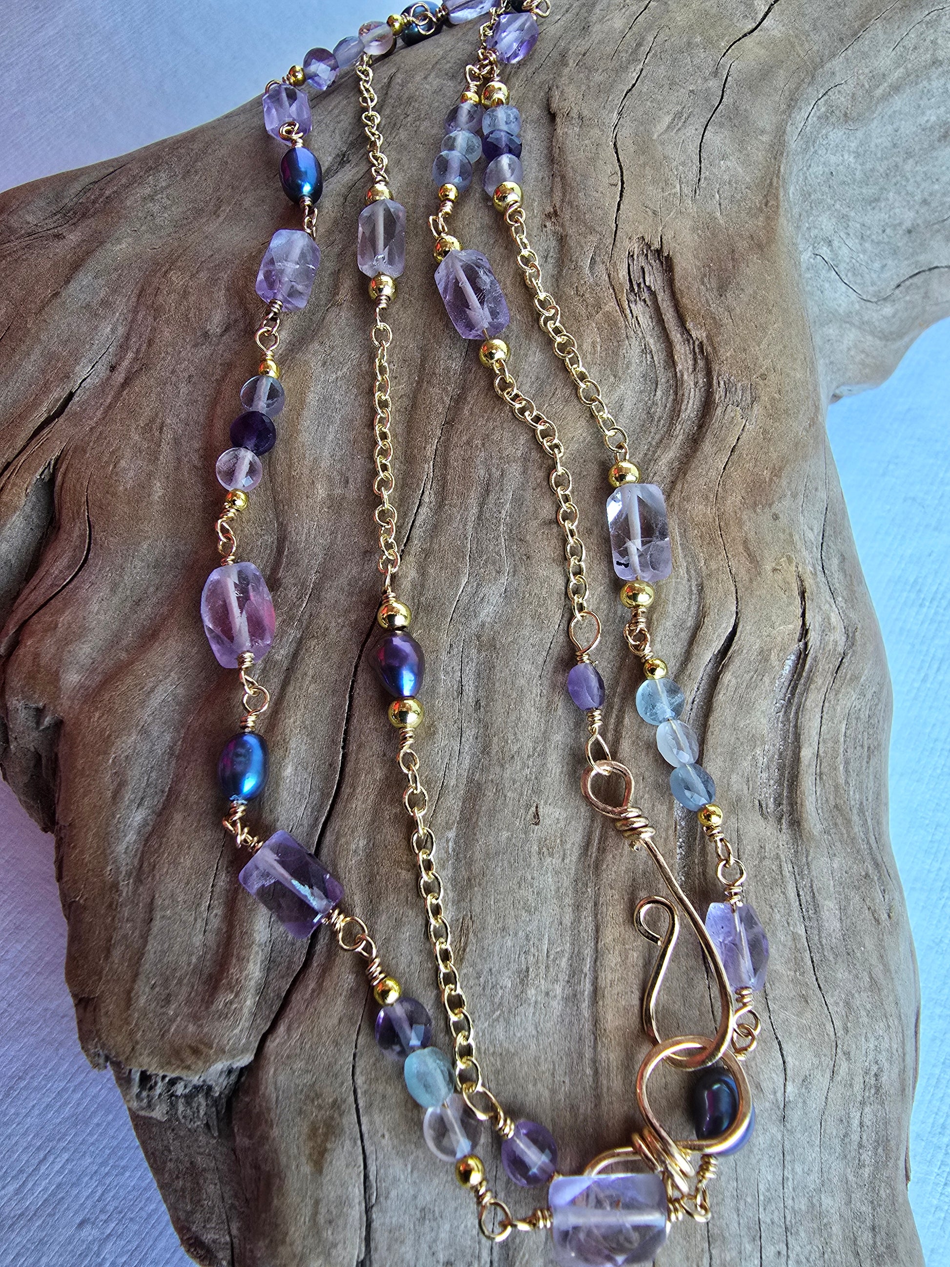 Violet Tide Necklace Sacred Sol Design