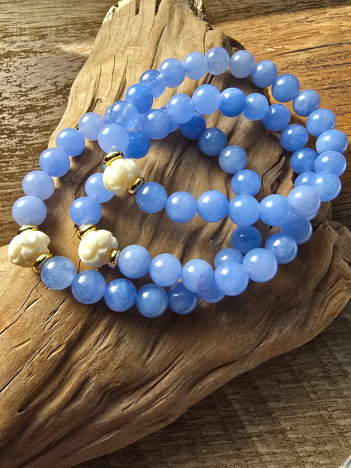 Chalcedony Sky Bracelets My Store